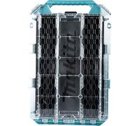 Makita MAKTRAK Organizer flach M (Blu/Trasparente, coperchio trasparente)
