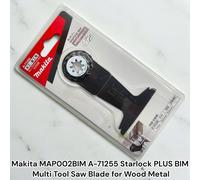 Makita MAP002BIM A-71255 Starlock PLUS BIM Lama per seghetto multiutensile pe...