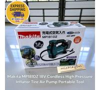 Makita MP181DZ 18V Gonfiatore ad alta pressione senza fili Pompa ad aria per ...