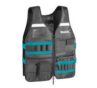 Makita p-72089 più tasca lavoratori gilet - nero