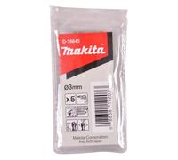 Makita Punta per trapano HSS-CO 3,00x61mm 5pz. (D-16645) Quantità:5