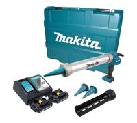 Makita, Pistola per colla a batteria 18 V/1,5 Ah, 600 ml, DCG180RYEX