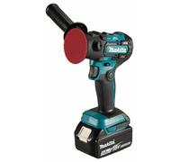 Makita DPV300RTJ 18V Li-ion LXT Levigatrice/Lucidatrice senza spazzole completa di 2 batterie da 5,0 Ah e caricabatterie fornito in una custodia Makpac