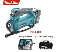 Makita Pompa d’Aria Portatile 18V Compressore a Batteria agli Ioni KIT Completo