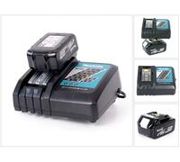 Makita Power-Set 18V con: Batteria BL 1840 B 4 Ah + Caricatore rapido DC18RC