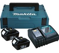 Makita, Power Source Kit 3 Ah, 2 Batterie, In aricabatterie e valigetta, 196693-0