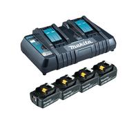 Makita Power Source Set Li 18V 199485-6 Batteria 199485-6
