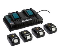 Makita 199485-6 batteria e caricabatteria per utensili elettrici Set caricabatterie [199485-6]