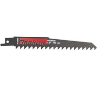 Makita Recipro P-04999 - Lame per sega per legno per JR102DWE 4Z» -150 mm, confezione da 5