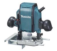 Makita RP0900J fresa verticale e tagliabordi Nero, Blu 900 W
