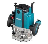 Makita RP1802XJ - Fresa Superiore 1.850 W, con D-53556, Set da 12 Pezzi, Colore: Blu