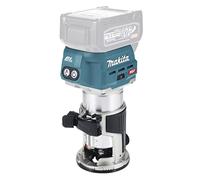 Makita RT001GZ10 - Fresa multifunzione a batteria, 40 V max. (senza batteria, senza caricatore)