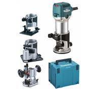 MAKITA RT0702CX3J rifilatore 710w 4 basi valigia makpac NEW 2022