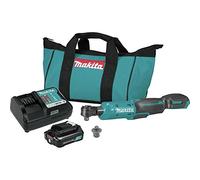 Makita RW01R1 12V max CXT - Kit cricchetto senza fili agli ioni di litio da 3/8"/1/4" (2,0 Ah)