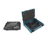 MAKITA SDS-Plus Makpac set di punte e scalpelli 17 pezzi B-53877