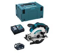Makita sega circolare dss610rtj1 (1 x 5,0 ah + dc18rc + makpac 3) 8435587920687