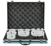MAKITA set di 13 fori BiM in valigetta di alluminio 22-127 mm D-75764