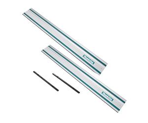 Makita Set di 2 guide di guida da 1400 mm + 2 connettori per guide