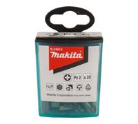 Makita Set di bit PZ 2x25 – 25 pezzi – Quantità 1
