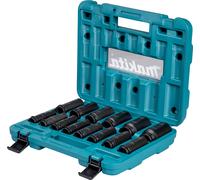 MAKITA set di chiavi a bussola estese da 1/2" quadrate IMPACT BLACK 14 pezzi E-16586