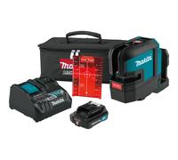 Makita SK105DZ Livella Laser 2 LINEE ROSSO con BATTERIA 2AH + CARICATORE DC18RE