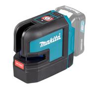 Makita SK105DZ Livella Laser Linee Incrociate 12V CXT(Raggio Rosso, Solo Corpo)