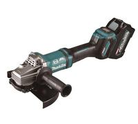 Makita GA038GT201 Smerigliatrice 40V XGT 230mm con caricatore/custodie e 2 batterie