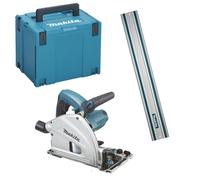 Makita SP6000J1 Sega Circolare ad affondamento a corrente 165 mm + Binario guid