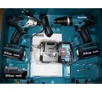 MAKITA SUPERKIT MOD.DK1484 C/3 BATTERIE-LI