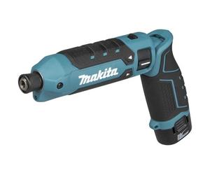 Makita TD023DSE Avvitatore a impulsi a batteria 7,2V con testa snodabile (2x 1,5Ah)