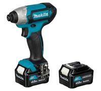 Makita TD110DSMJ avvitatore a batteria Nero, Turchese 1/4" 2600 Giri/min 110 Nm 10,8 V [TD110DSMJ]