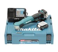 Makita Trapano angolare a batteria 10,8V/1,5 Ah, 2 batterie + caricabatterie in MAKPAC DA332DSYJ Quantità:1