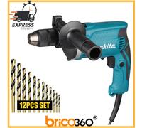 TRAPANO A PERCUSSIONE MAKITA HP1631 710W MANDRINO AUTOSERRANTE 13 mm REVERSIBILE