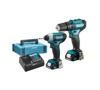 MAKITA TRAPANO AVVITATORE COMBO KIT CXT-CLX228AJ- 1,0 pz