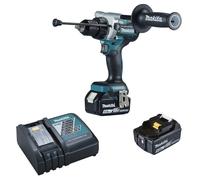Makita DHP486RTJ 2x 5Ah Batteria + Caricatore 18V + MAKPAC