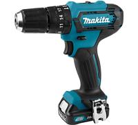 MAKITA Trapano Avvitatore Percus Batteria Hp333Dsaj Volt 12x2 Ah 2,0