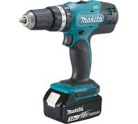 Makita TRAPANO BATTENTE 18 V DHP453RFJ 2 BATTERIE LITIO 3,0 Ah PESO 1,4 kg