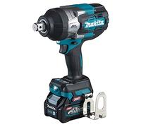 Makita TW001GD201 - Avvitatore a impulsi XGT 40V Max Li-Ion senza spazzole completo di 2 batterie da 2,5 Ah e caricatore fornito in valigetta Makpac