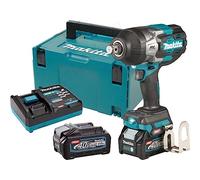 Makita TW001GM201 Avvitatore a percussione 40 V, 2x4.0Ah Max Batteria