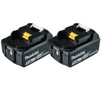 MAKITA · Twinpack 2×BL1850B Batteria LXT 18V 5Ah NUOVO