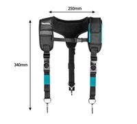 Makita Ultimate bretelle imbottite e bretelle porta telefono / E-15372 / orig...
