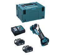 Makita utensile multifunzione dtm52rtj (2 x 5,0ah + dc18rc + makpac 3) 4064677042073