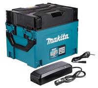 Makita Valigetta di ricarica BCC01, 40 V max., 8 scomparti, serie XGT, colore: blu/nero