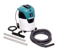 Makita VC2512L Aspiratore senza sacchetto 25L 2600W Nero, Blu, Metallico aspirapolvere, VC2512L