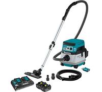 Makita XCV22ZU 36V (18V X2) LXT® Brushless 2,1 galloni HEPA filtro estrattore/vuoto, AWS®, solo strumento
