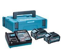 Makita Xgt Powerpack Kit 240V 2 X 40V 2.0Ah LI-ION Caricatore & Macpac