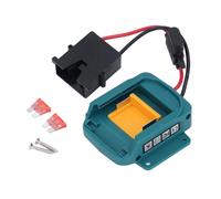Makita18V Adattatore per Batteria, Kit di Conversione Batteria per Robot Giocattoli Elettrici RC Telecomandati Con Connettore + Fusibile, per Makita18V Bl1850 Bl1860 Bl1840 Bl1830 Bl1820 (Spina nera)