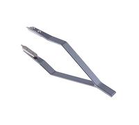 MAKIVI Pinzette per Barra un Molla per Orologi Tipo 7825 V nel Acciaio Inossidabile per Riparazione Orologi