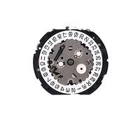 MAKIVI YM62A Sostituisce la Data del Movimento al Quarzo 7T62A a 3 Pezzi di Ricambio di Ricambio per Orologio, argento