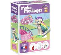mako moulages Arc en Ciel-Kit Fai da Te per stampaggio e Pittura a Gesso di 1 Unicorno-Made in France-Custodia unitaria per Bambini dai 5 anni-39108, Multicolore, 39108